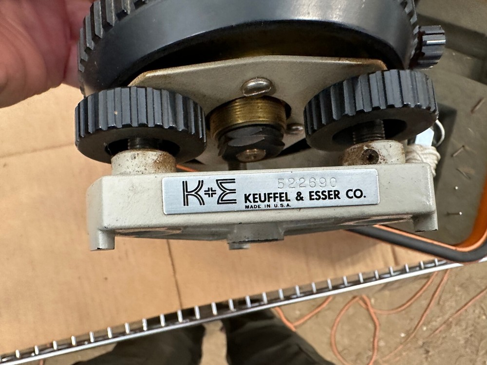K&E Builders Transit Level w/Case, Plumb Bob, Tools