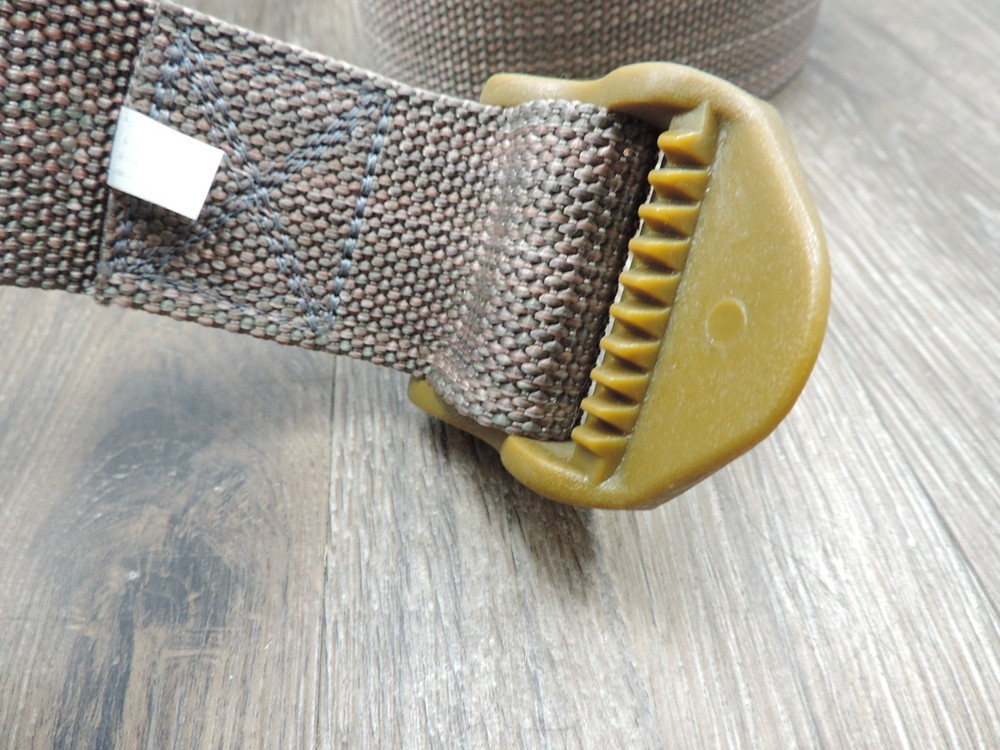 2" Brown Nylon Adjustable Web Belt 61" Length