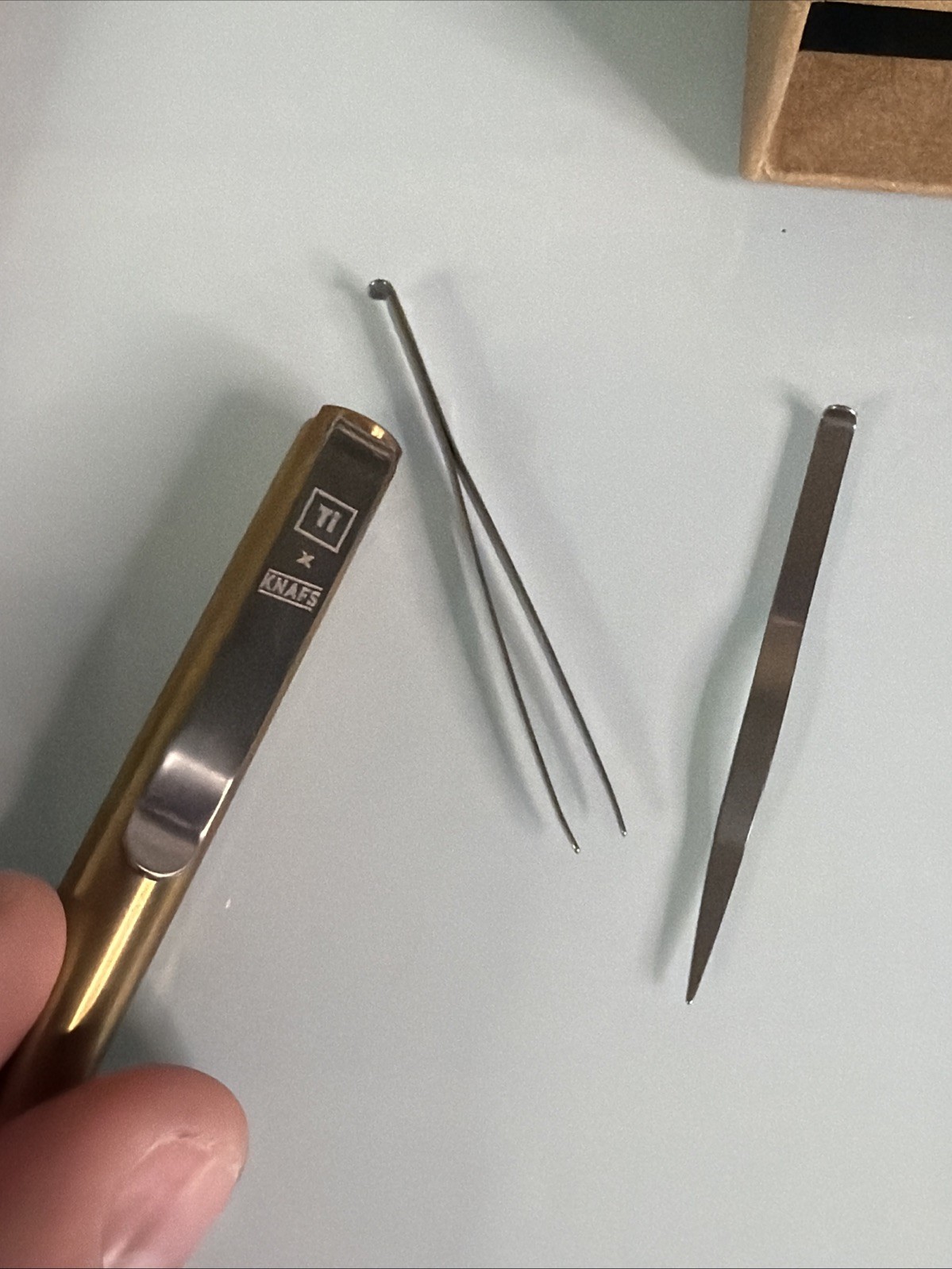 Big idea Design X Knafs Sancho Pen Brass for Bic crystal refills