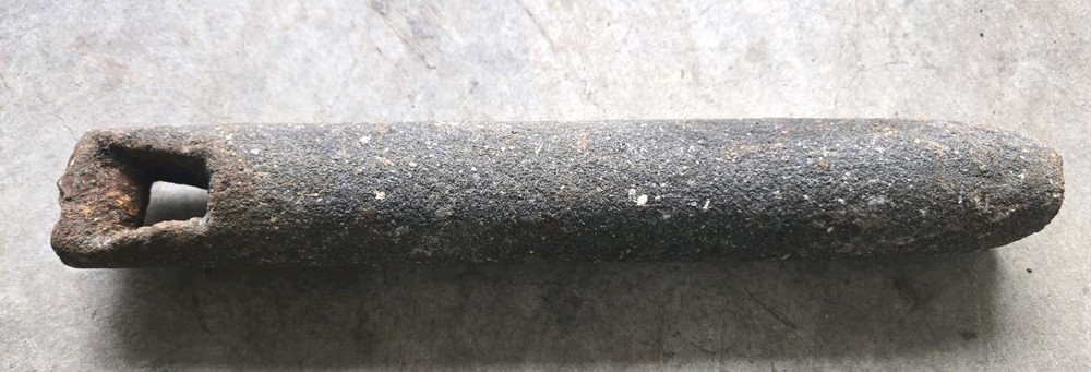 10" Victorian Era Cast Iron Sash Window Counter Weight Salvaged