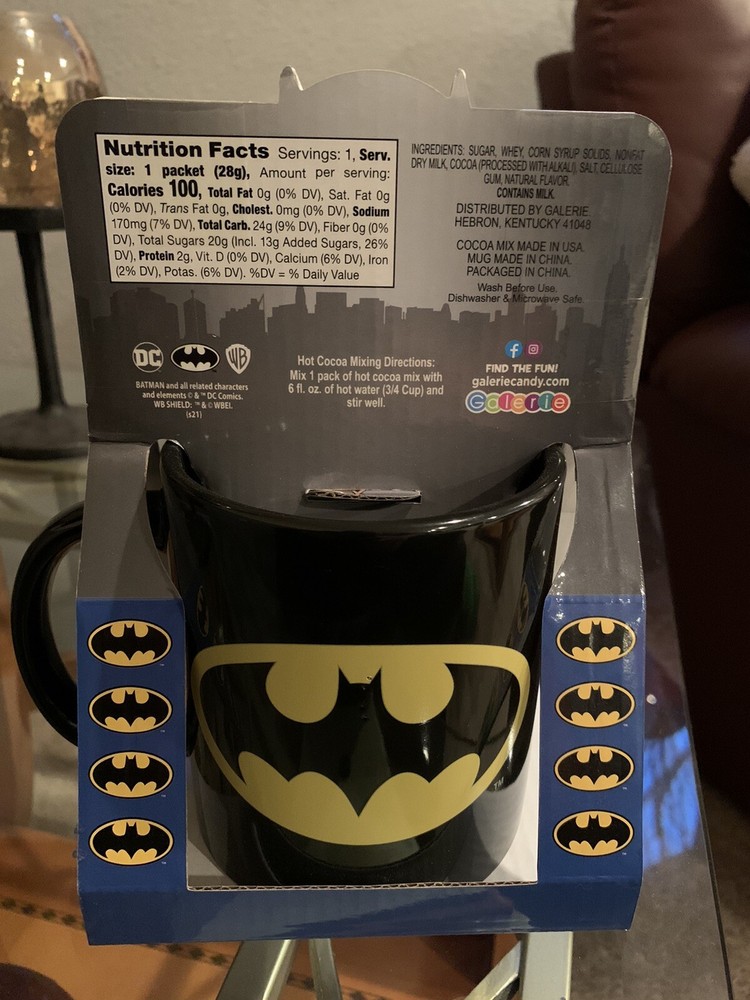 Batman Large 14 oz. Ceramic Coffee Mug New DC Comics Cup