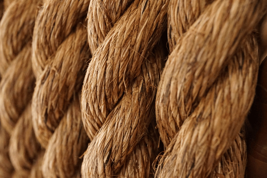 Manila Rope Natural Treated Decorative Deck Dock Rail Nautical Farm Craft fitnes