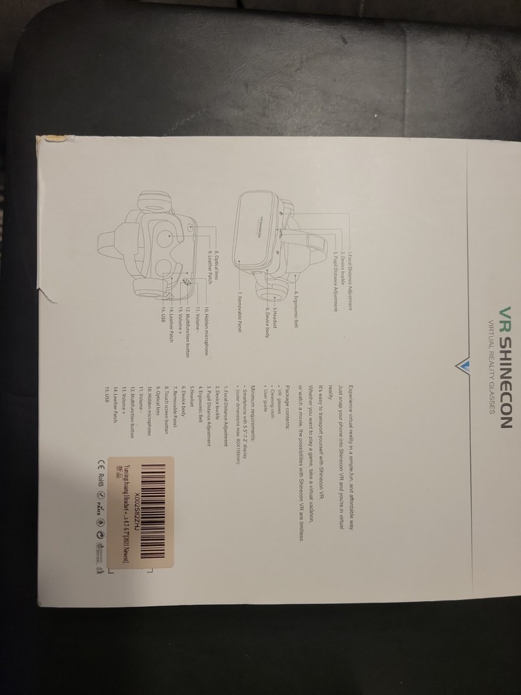 VR Shinecon Virtual Reality Glasses ✨️NEW✨️