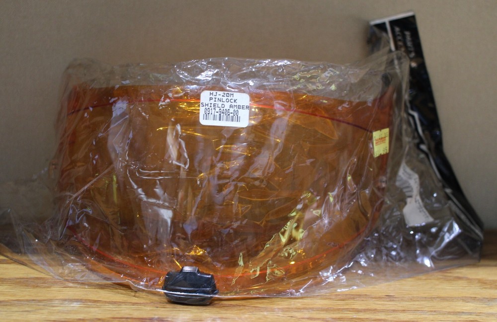 HJC HJ-20M Pinlock-Ready Face Shield: MODEL HJ-20