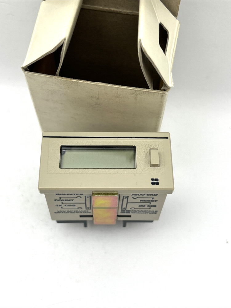 Redington Counters 7600-6K0 ADC Hour Meter Resettable *NEW*