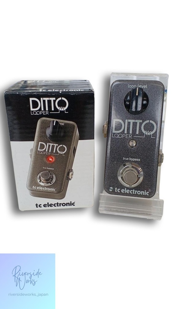 TC ELECTRONIC DITTO LOOPER Guitar Loop Pedal - Easy to Use JP