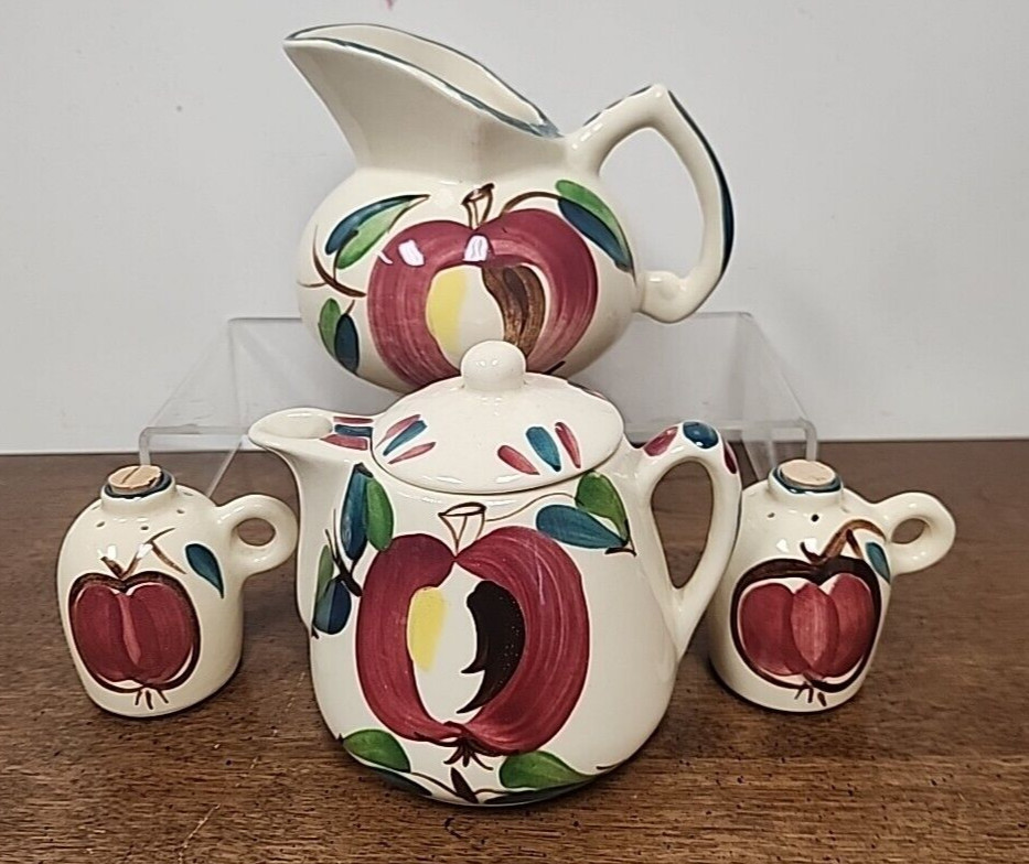 PURINTAN POTTERY APPLE COLLECTION