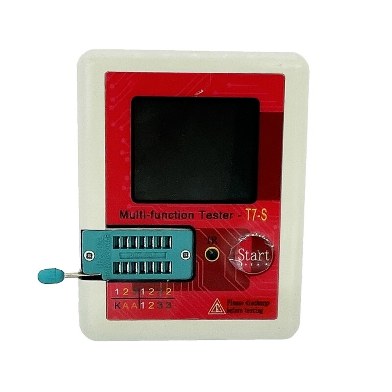 Diode Triode MOS/NPN Capacitor Resistor Transistors Transistors Tester Meter
