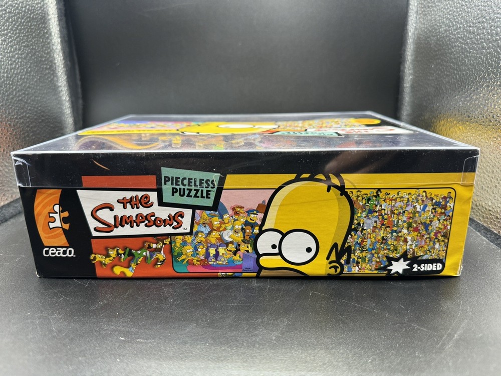 The Simpsons Pieceless 2-Sideed Puzzle By Ceaco (2007)