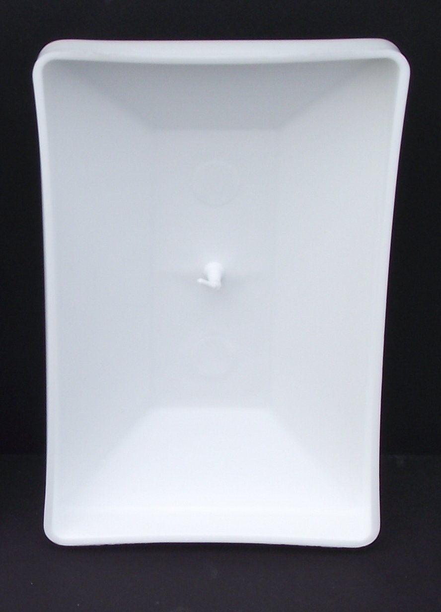 White 4x6 Fence Post Caps (3-5/8"x 5-5/8") 4 x 6 Nominal Fence Post Caps WHITE