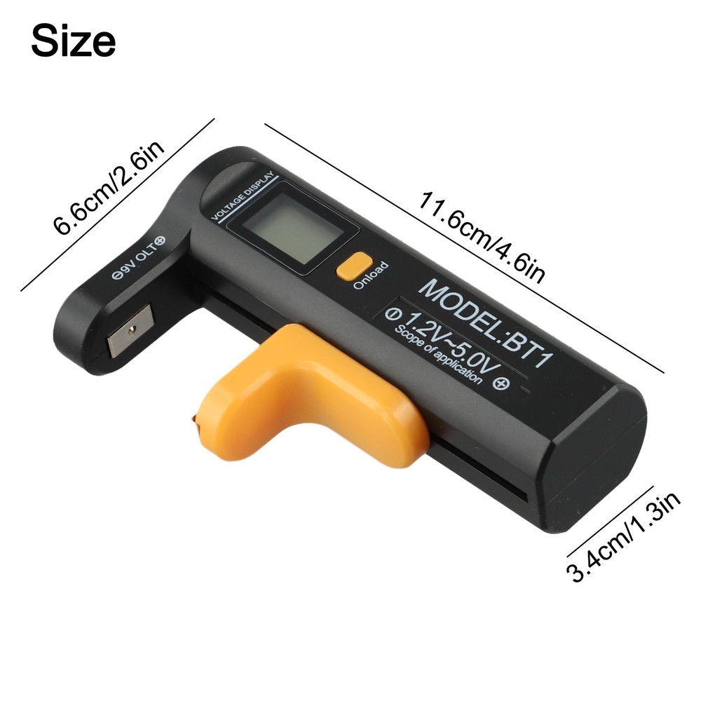 Easy Read Pointer Indicator Battery Tester Compatible with Different Types