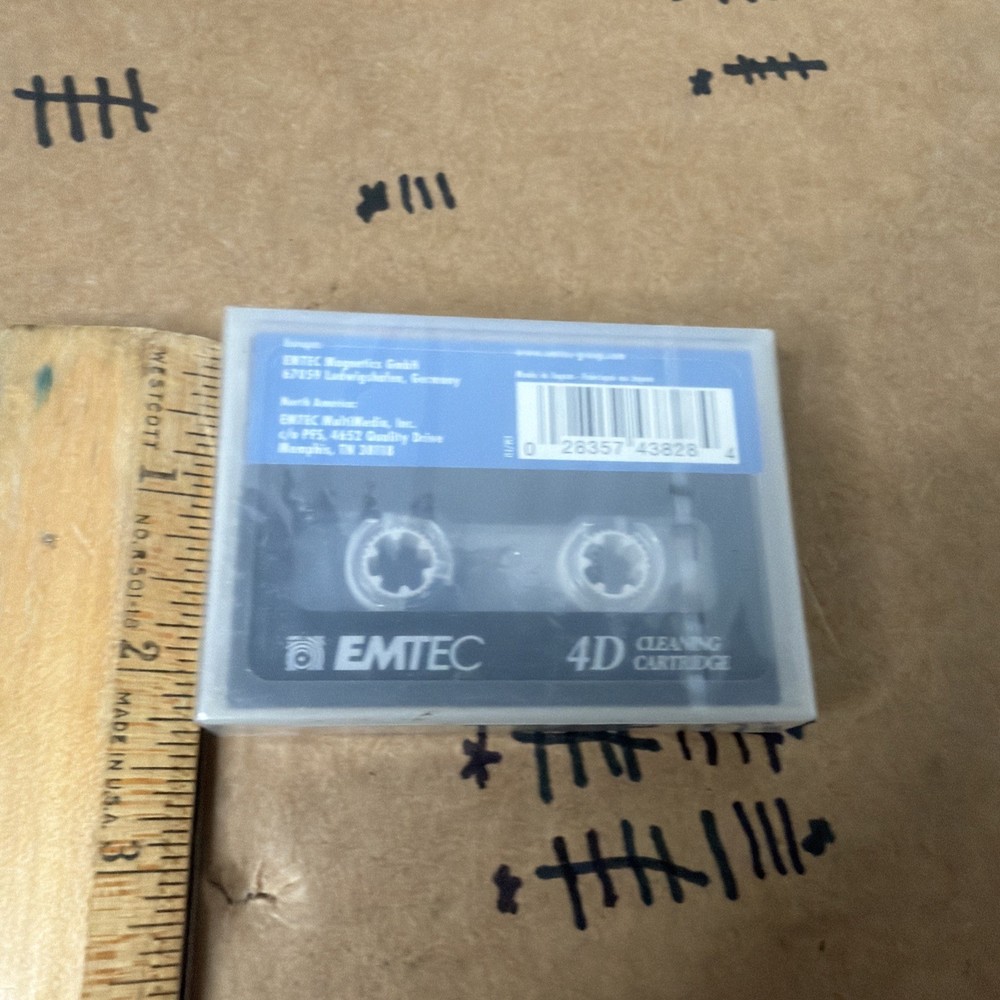 EMTEC 4MM Cleaning Cartridge 4D