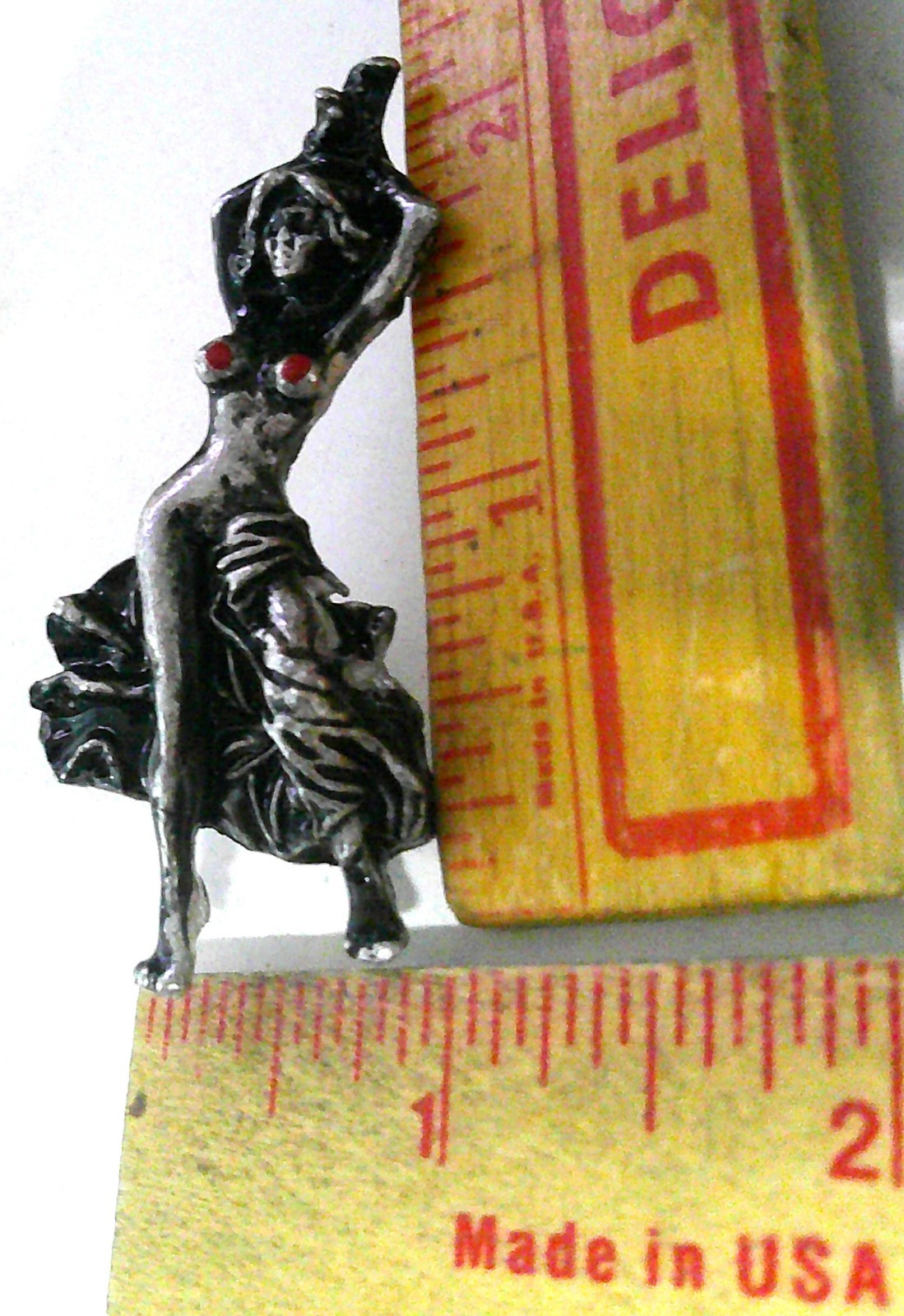 naked girl pin vintage collectible old biker vest pinback lady woman memorabilia
