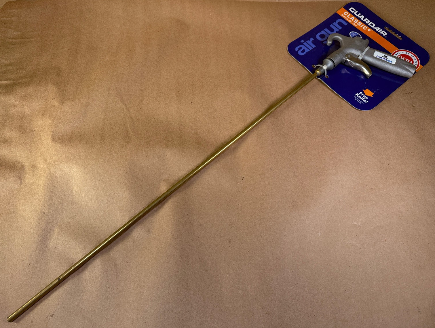 Never Used, In Package - GUARDAIR 76S024 76S Booster Air Gun w/ 24" Extension