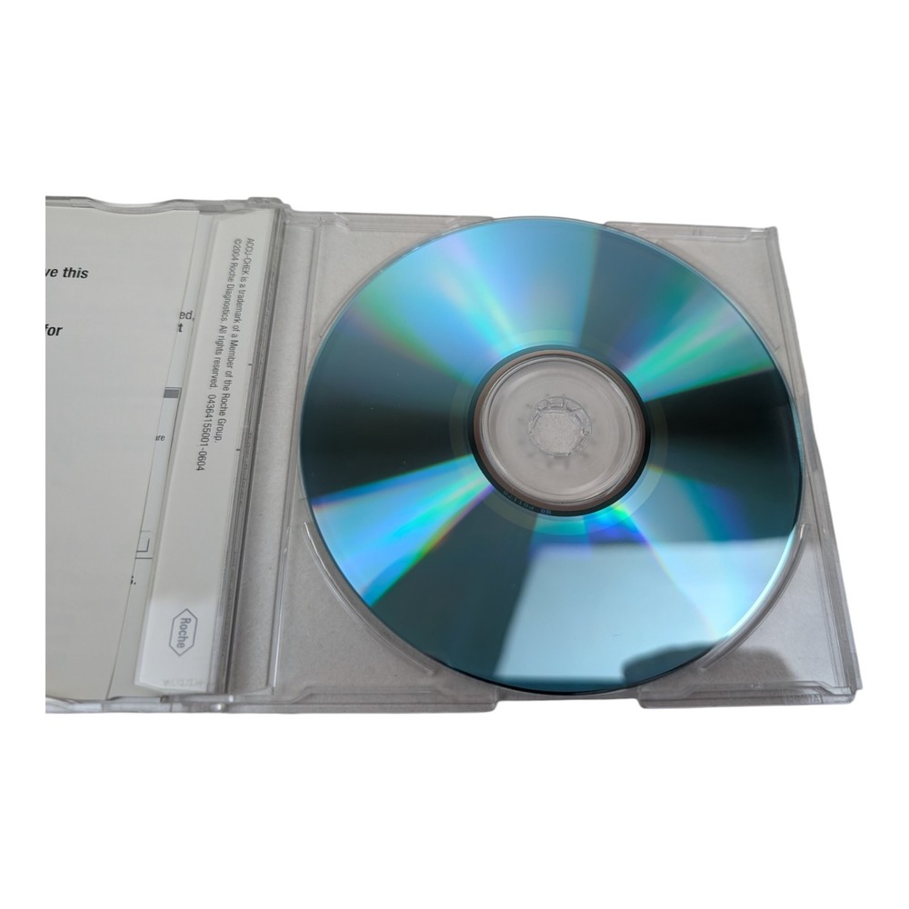 Accu-Chek USB to Serial Adapter Setup Software CD-ROM Disc