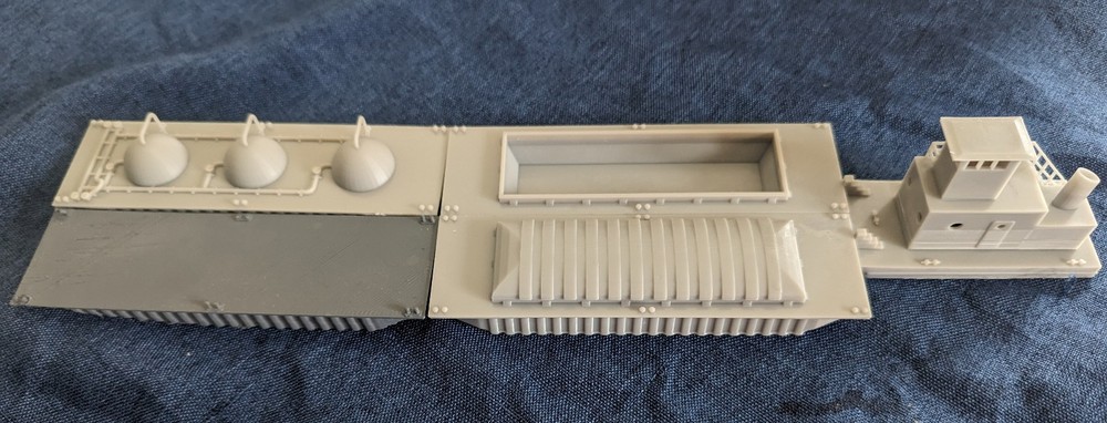 N Scale Natural Gas / Propane Barge