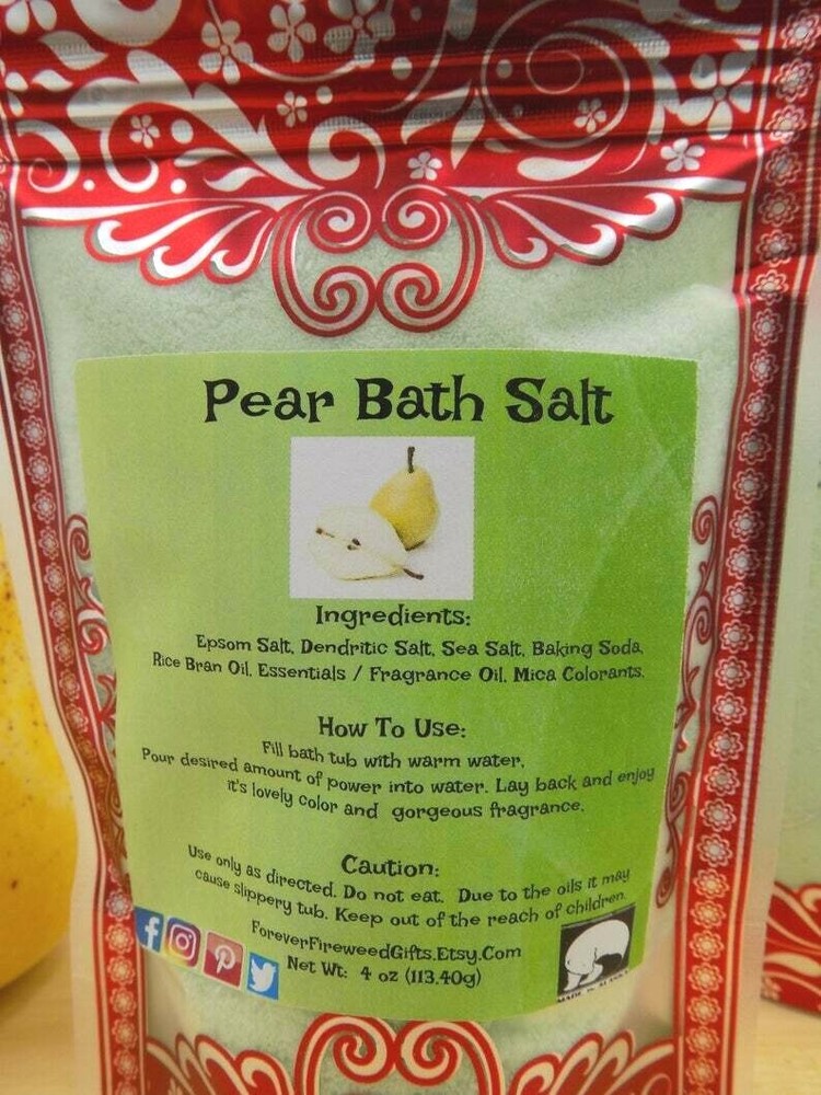 Bath Salts - Pear - Bath Soak
