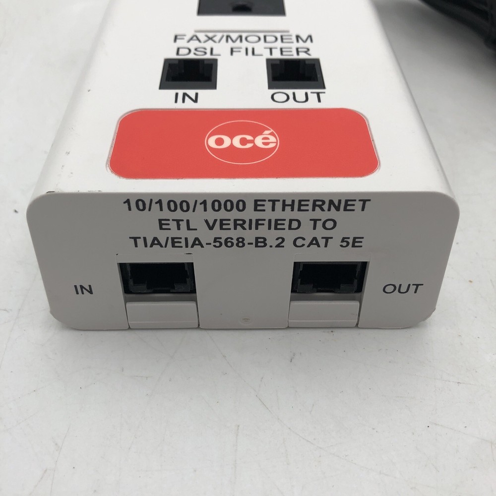 USED OCE Fax Modem DSL Filter READ