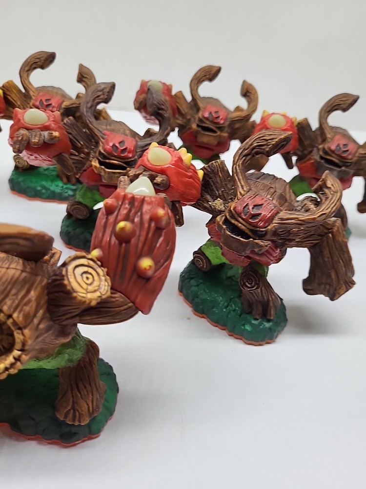 Set of 6 Skylanders Giants Tree Rex Figure