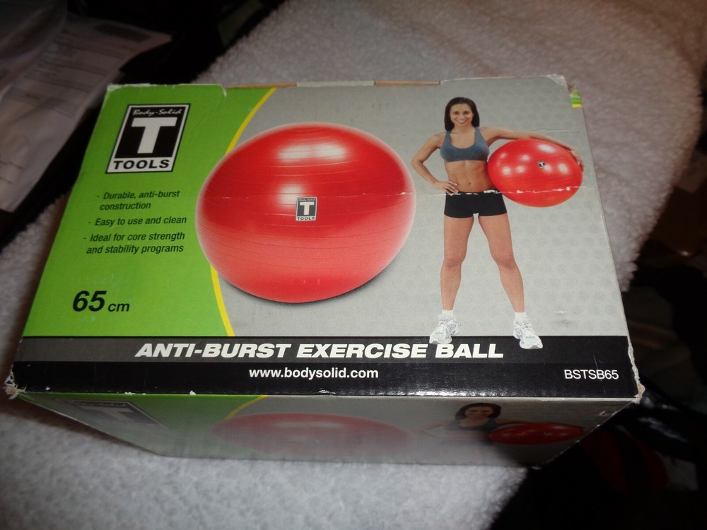 Body Solid 65 cm Anti-Burst Exercise Ball
