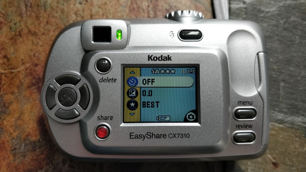 Kodak Easyshare CX7310 3.2MP Digital Compact Camera Silver Excellent