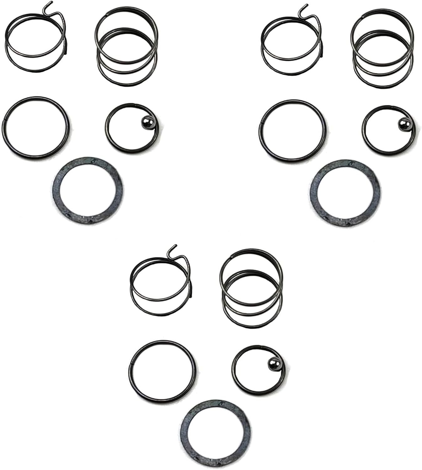 3 Pack N078434 N089668 Spring Kit Steel Ball for Dewalt 20V Impact Driver Repair