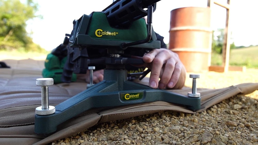 Compact Shooting Rest, 13"Diameter Base With Elevation Adjustments Up To 8 1/4"