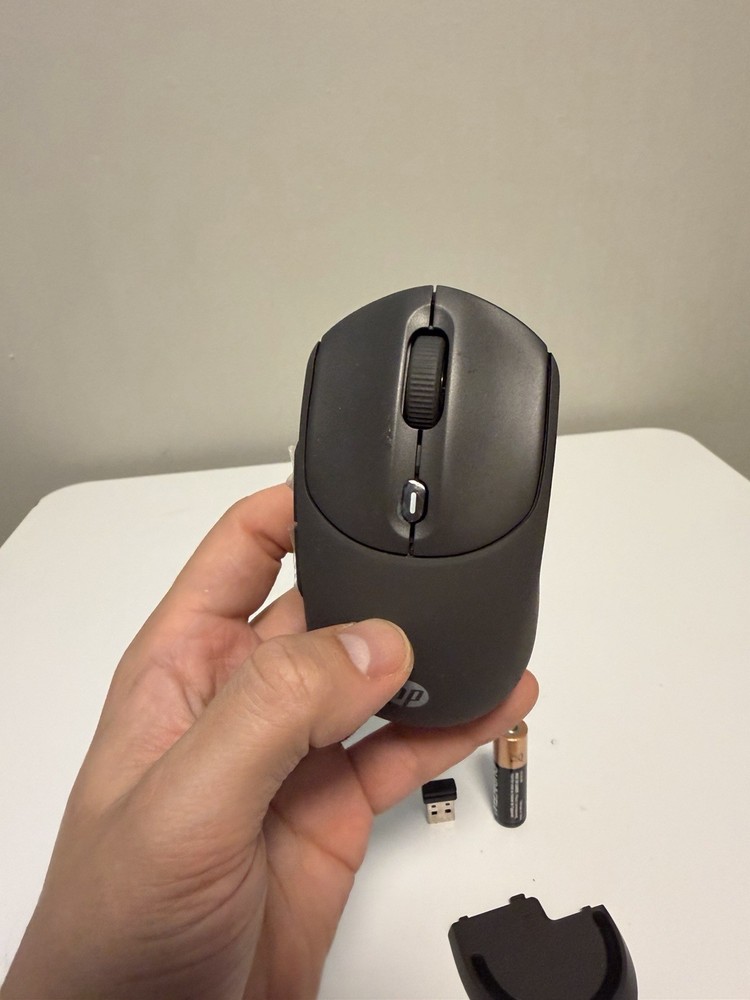 HP 400 Silent Wireless Mouse Bluetooth 2.4GHz USB Dongle Connection
