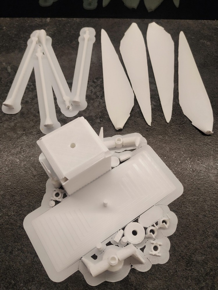 3d printed NASA Perseverance Mars Ingenuity (helicopter) 1:2