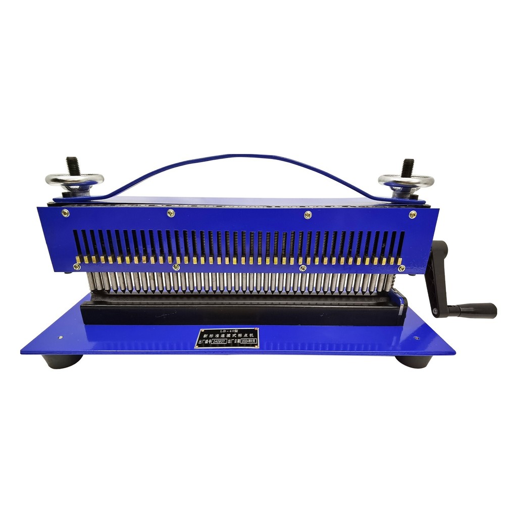 LB-40 40-Dot Rebar Manual Continuous Dotting Machine Dot Spacing 5/10mm