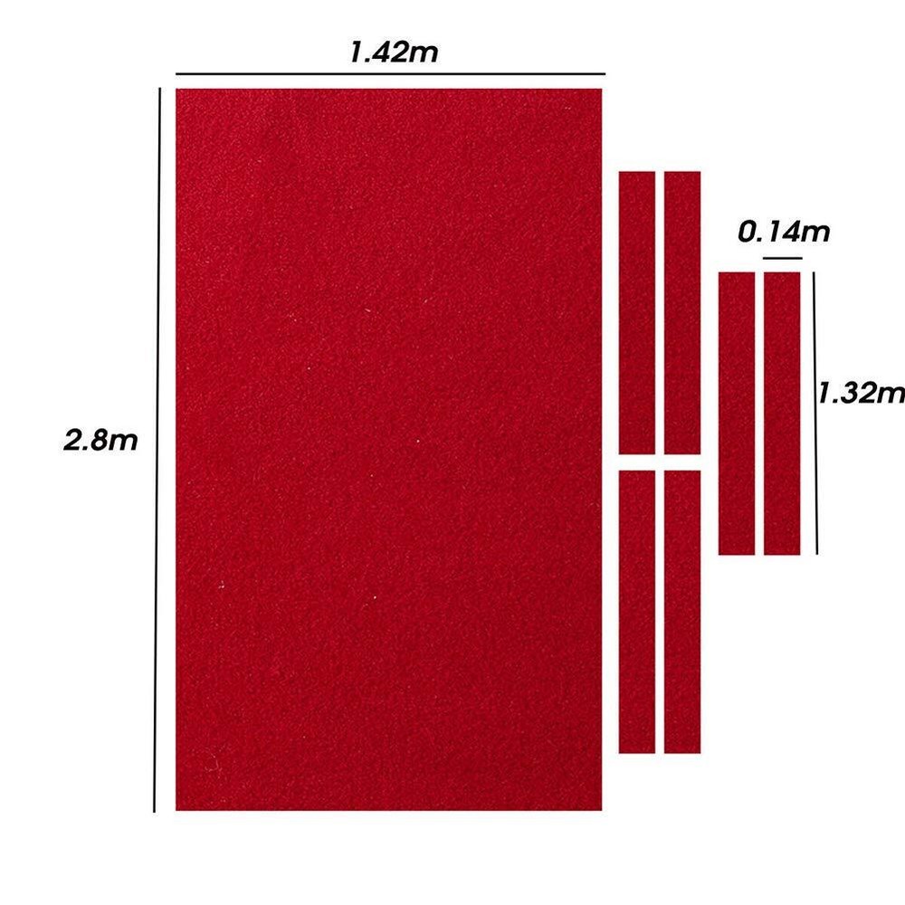 Nylon Billiards Pool Table Cloth 2.8 Meters Long Professional Pool Table Felt...