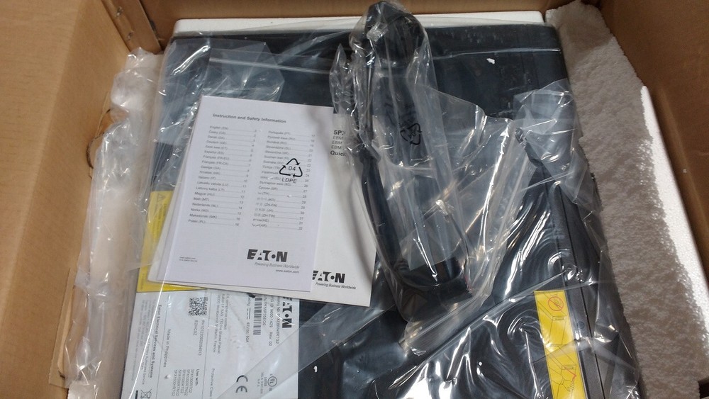 Eaton 5PX EBM 48V RT2U G2 battery module 5PXEBM48RT2UG2 Model code: