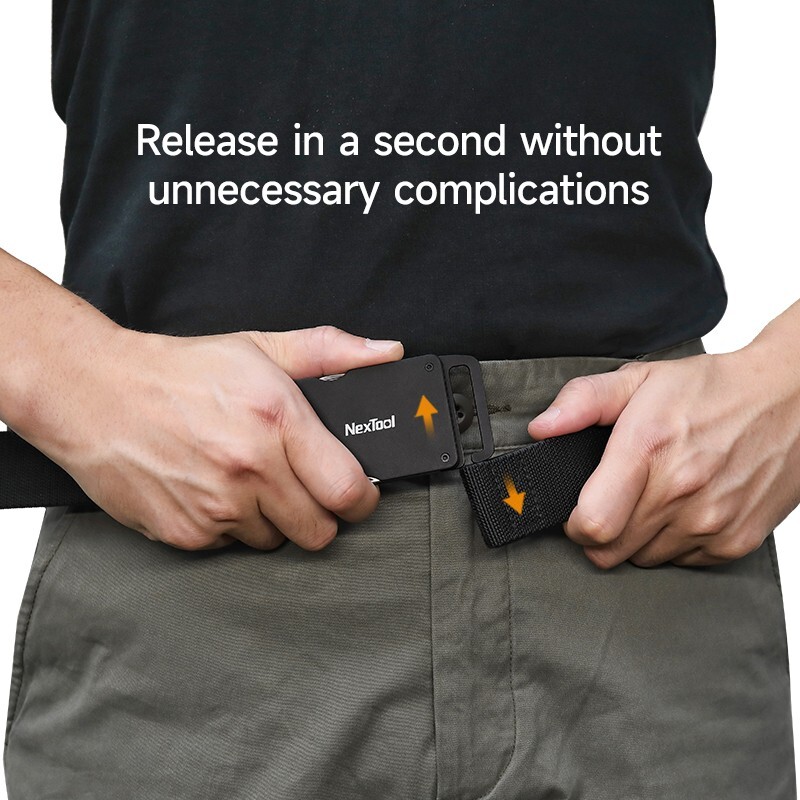 NexTool Multifunctional Belt P50 Essential Integrated Tools Aluminum Polyester