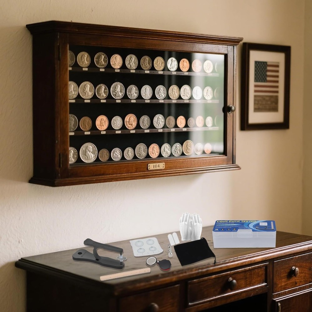 Coin Ping Tester Kit Gold & Silver, Portable & Technical Specifications Style