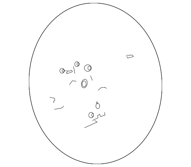 Genuine Ford Steering Wheel BC3Z3600BC