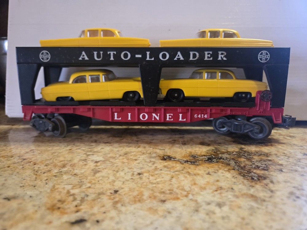 6414 Evans Auto Loader, W/yellow Cars