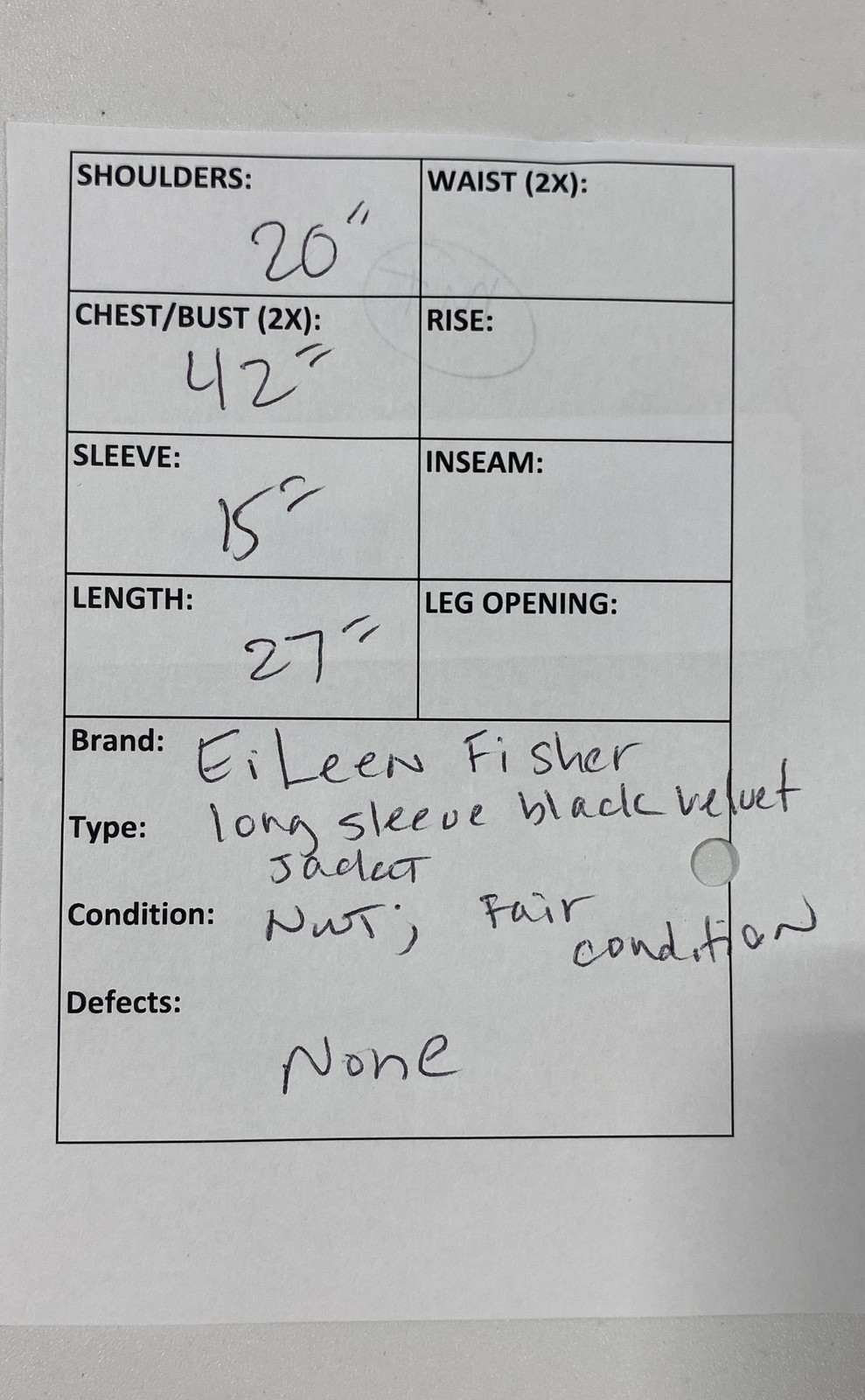 Eileen Fisher Women's NWT Black Velvet Silk Blend Kimono Jacket Size PS