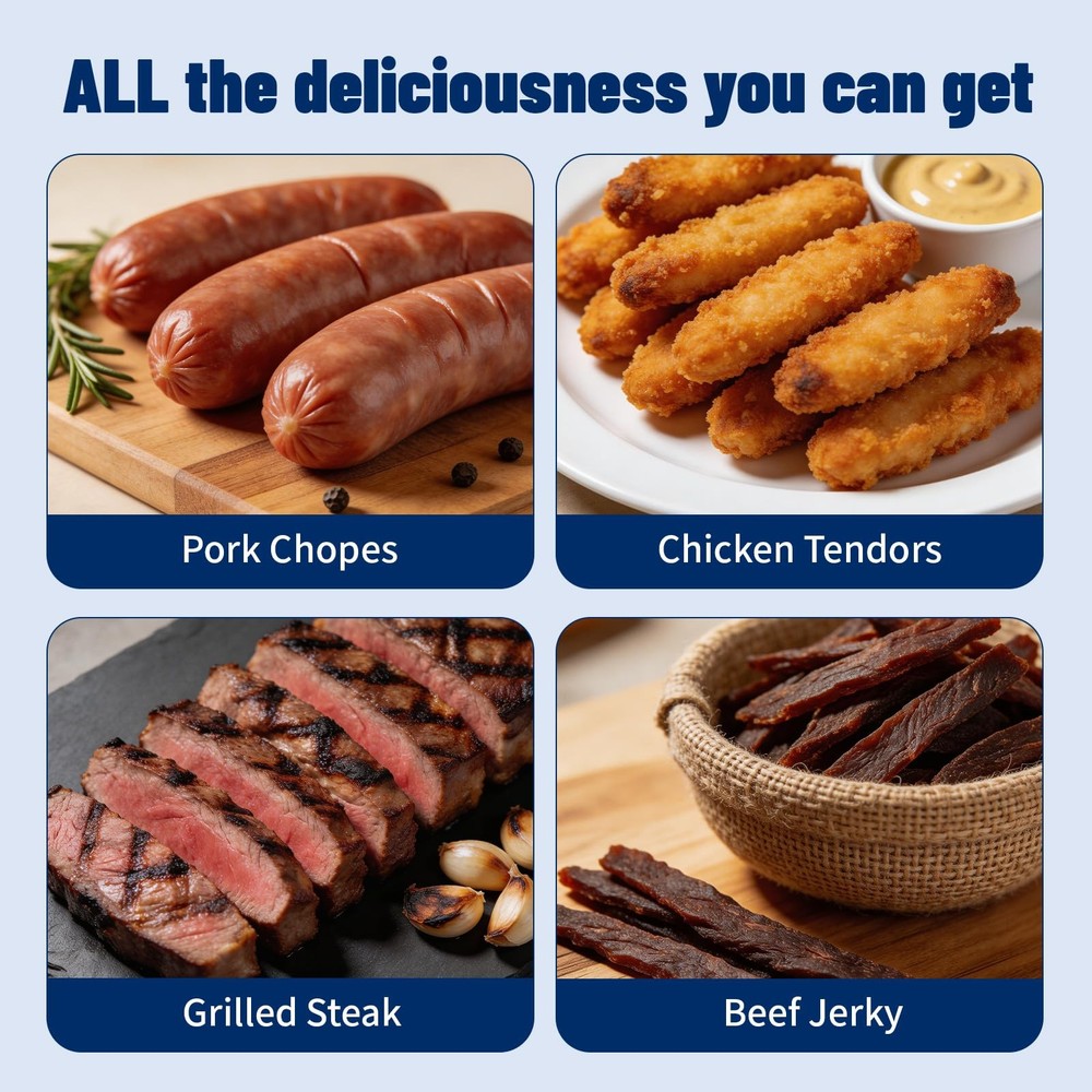 Electric Meat Tenderizer Tool, Meat Tenderizer Machine with 4 Speeds, Square ...