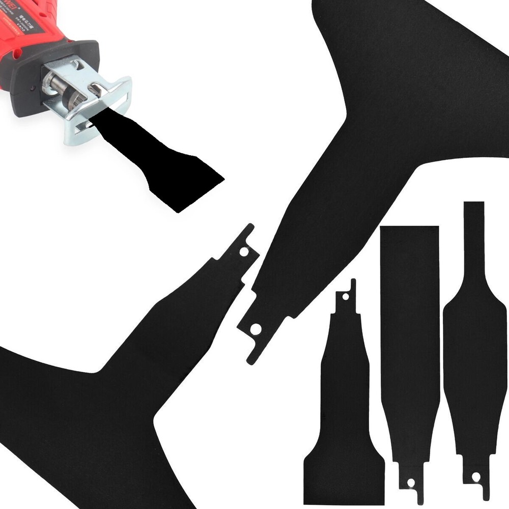 Reciprocating Saw Saber Blade Set Tile Ground Cleaning Wall Remove Scraping Tool