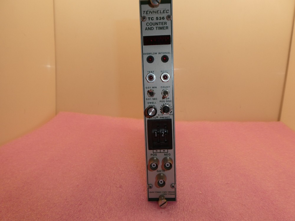 TENNELEC TC536 COUNTER AND TIMER MODULE 202394-2