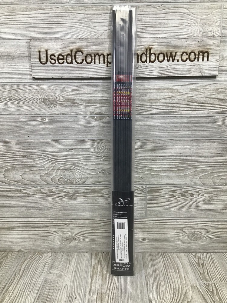 Carbon Express Predator SD 350 DOZ SHAFTS W/Inserts