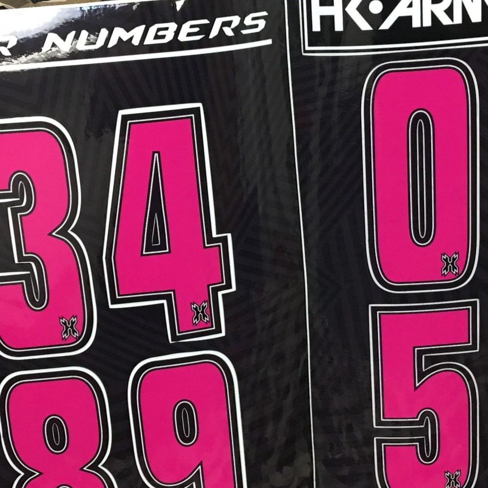NEW HK Army Loader Numbers - Pink