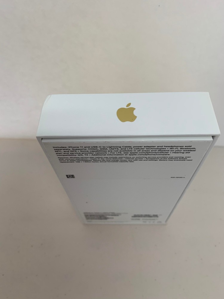 Iphone 11 Yellow Empty Box