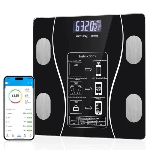 Wireless BMI Bathroom Weight Scale Smart Body Fat Scale Bluetooth Digital US