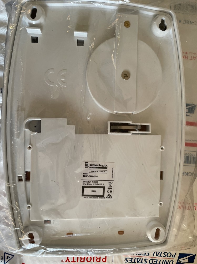 Interlogix Security Alarm System Wireless Outdoor Siren RF-7220-07-1