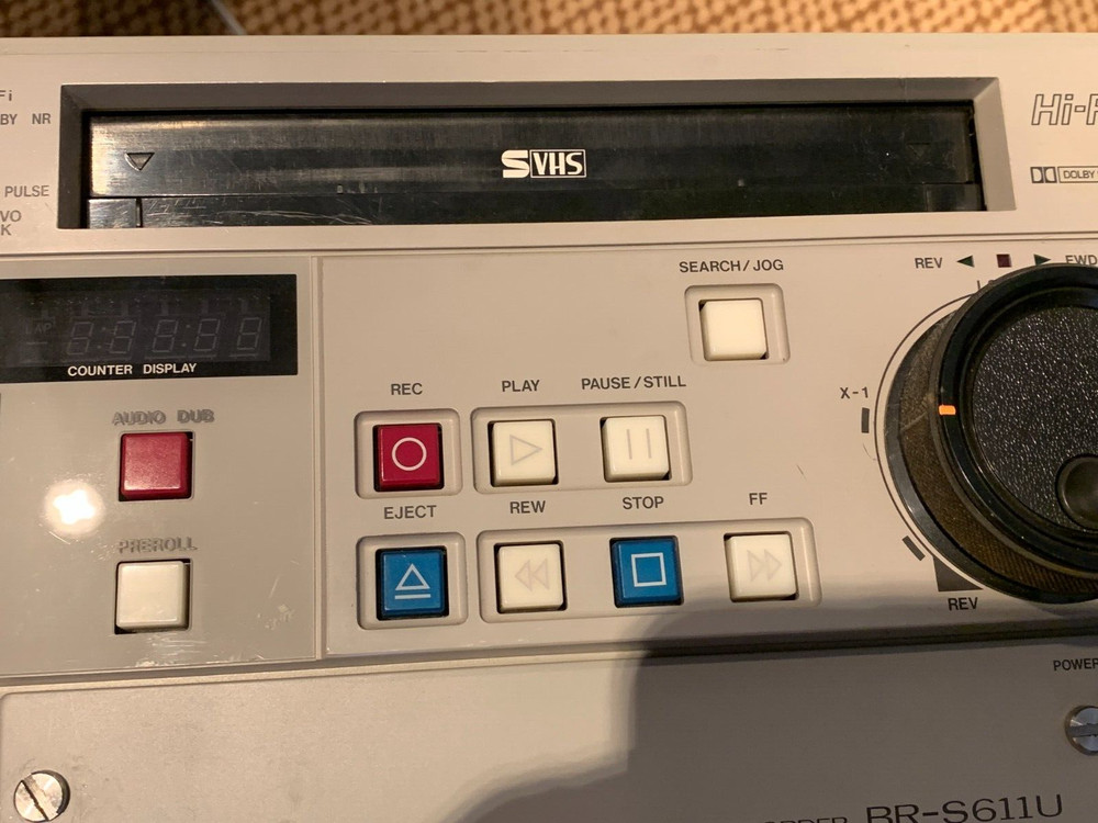 JVC BR-S611U Professional Editing Video Recorder