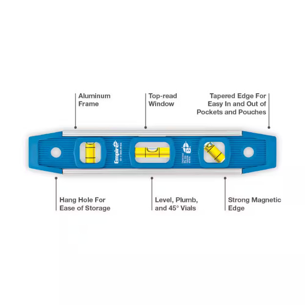 Empire - 9 in. Torpedo Level