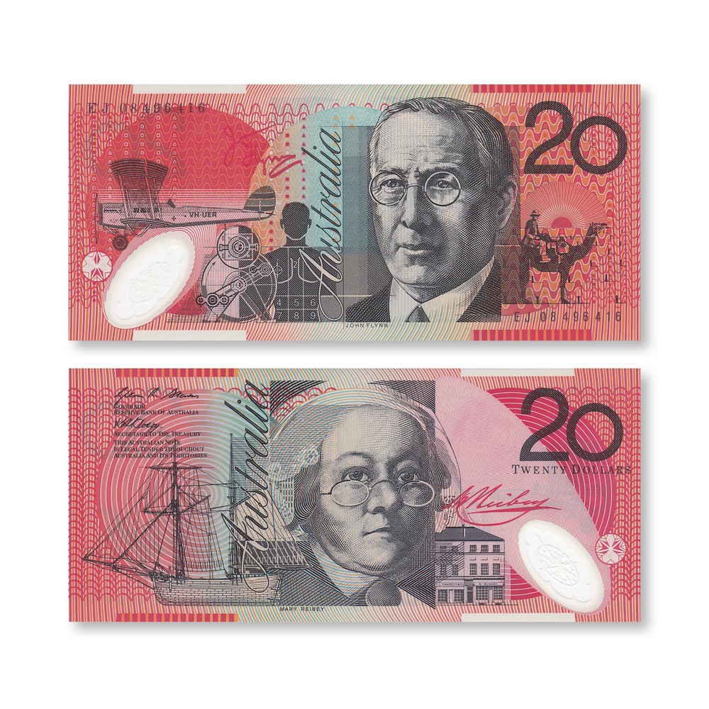 Australia 20 Dollars, 2008, B227f, P59f, UNC