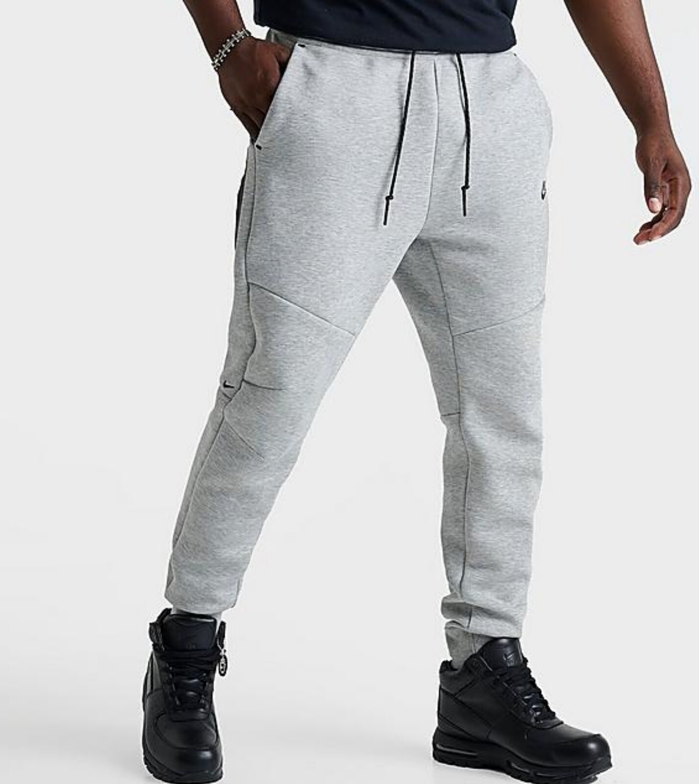 *NWT - NIKE Sportswear Mens Tech Fleece Tapered Jogger Pants - GREY - CU4495-063