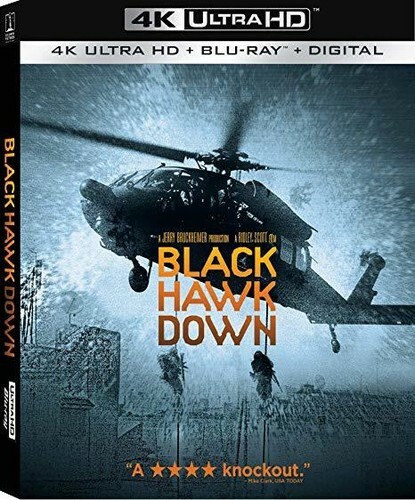 Black Hawk Down [New 4K UHD Blu-ray] 3 Pack, Dubbed, Subtitled, Widescreen